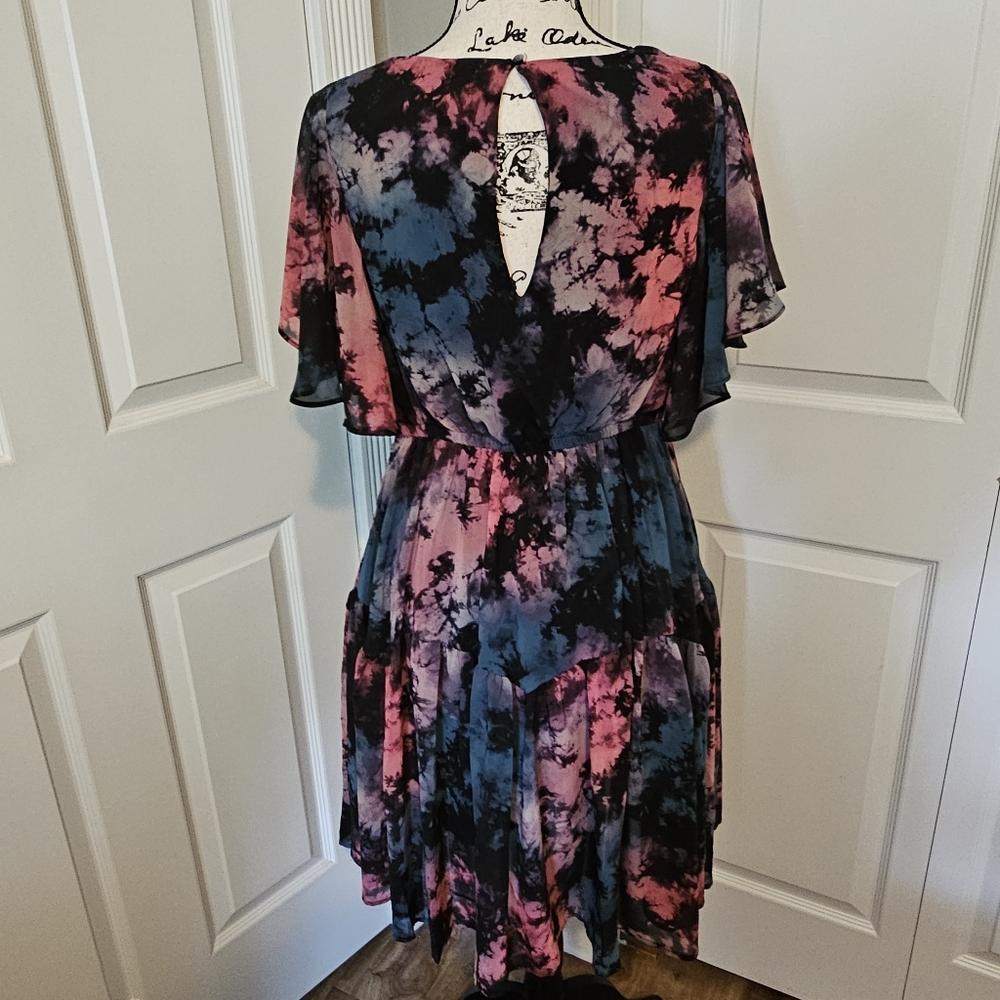 Torrid Multicolor Tie-Dye Dress - 00 - Picture 4 of 9